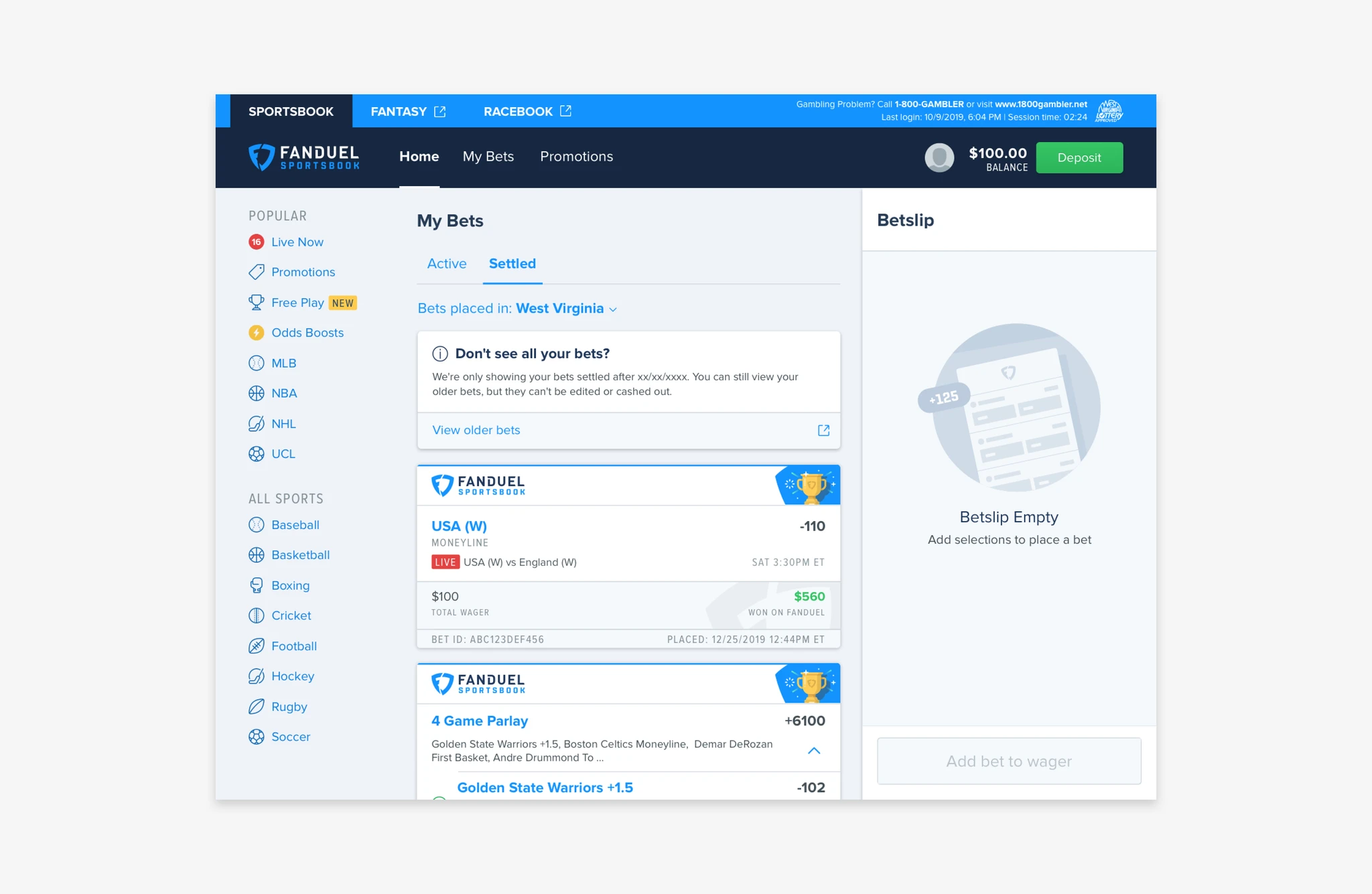 FanDuel NxtGen final design — screen 5
